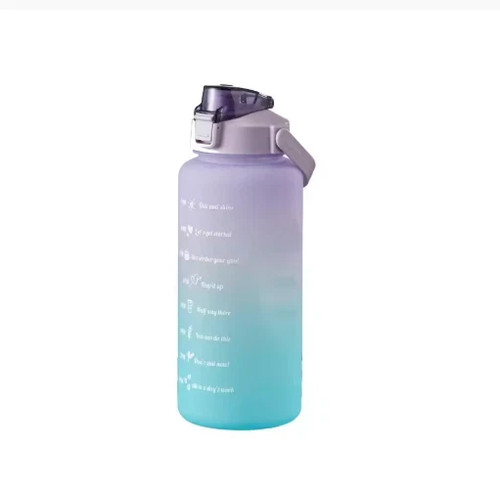 Litre water bottle with time - bottle,