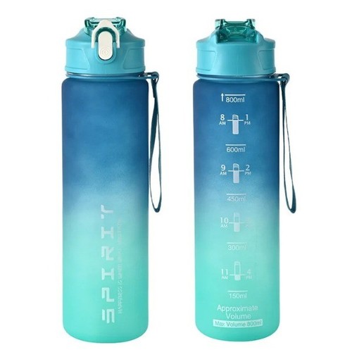 Liter sports water bottle - water,