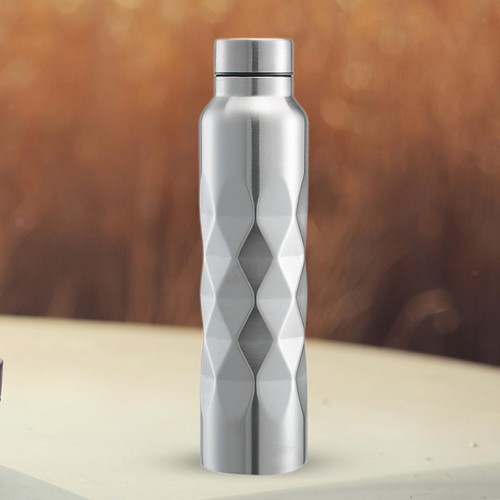 Stainless steel water bottle - water,