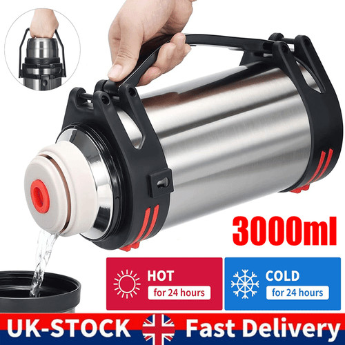 Thermo flask stainless - flask, 3l