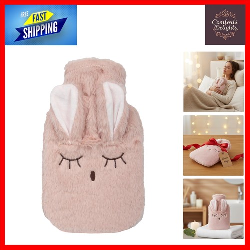 Cozy bunny hot water bottle - 3d,