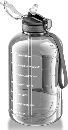 Big water bottle liter - liter, with
